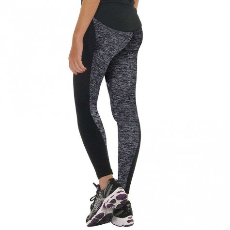 Patchwork Hip Lift Sports Pants Yoga Leggings(Gray Crotch XXXL)