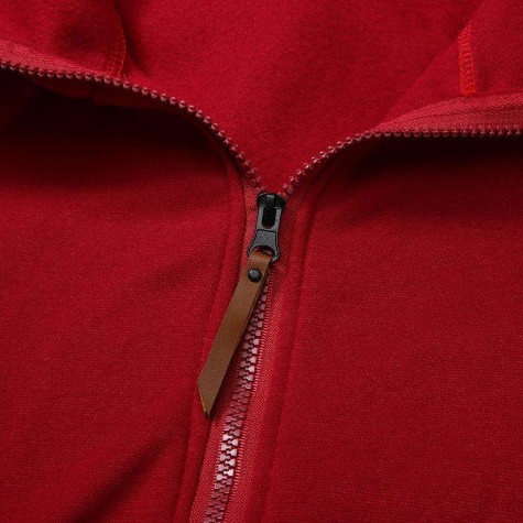 Fleece Straw Rope Long Sleeve Pocket Hoodies Coat