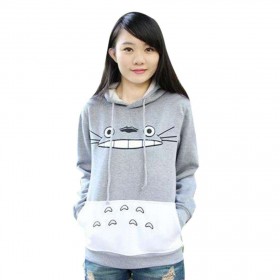 Fashion Men/Unisex Cartoon Cat Printing Pullover Hoodies