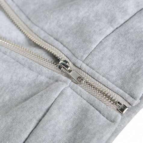 Winter Long Hoodie Coat Pockets Zipper Hooded Jacket