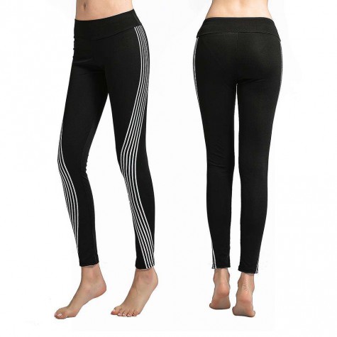 Yoga Leggings Quick Dry Pants Sports Fitness Night Glowing Tights