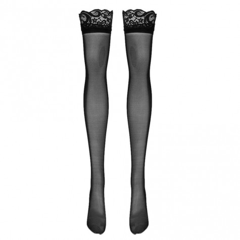 Charming Tights Lace Floral Ladies Stockings Leggings Pantyhose (Black)