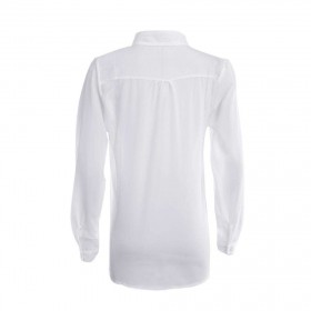 Chiffon Blouses Spring V-Neck Slim Temperament Pullovers Tops