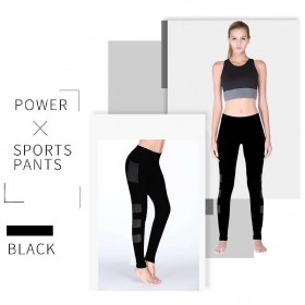 Mesh Stitching Sports Pants Workout Gym Fitness Slim Yoga Leggings