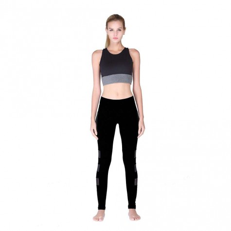 Mesh Stitching Sports Pants Workout Gym Fitness Slim Yoga Leggings