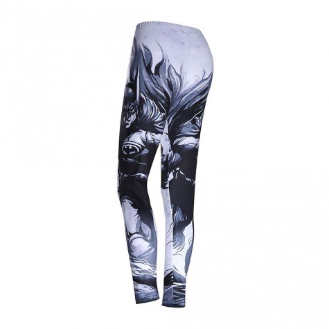 Charming Sports Yoga Pants 3D Floral Print High Waist Stretch Leggings