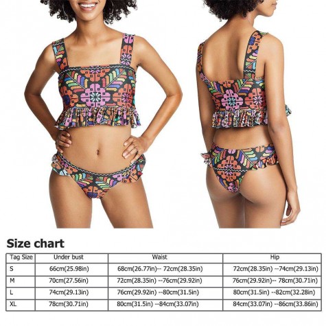 Charming Fashion Printed Swimsuit Push Up Padded Monokini Bathing Suit