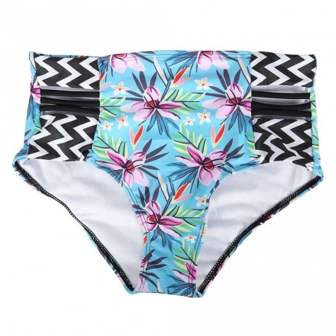 Floral Print Swimsuit Bikini Set Charming Beach Swimwear