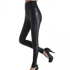 High Waisted Women's Charming Faux Leather Stretch Skinny Pants Slim Leggings